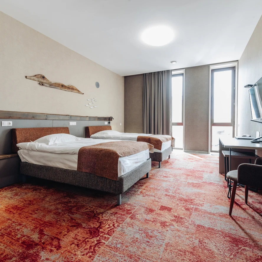 Стандарт с двумя раздельными кроватями (TWIN)